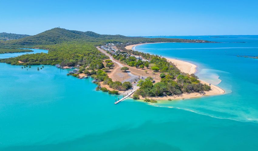 Grasstree Beach Aerial shot-min